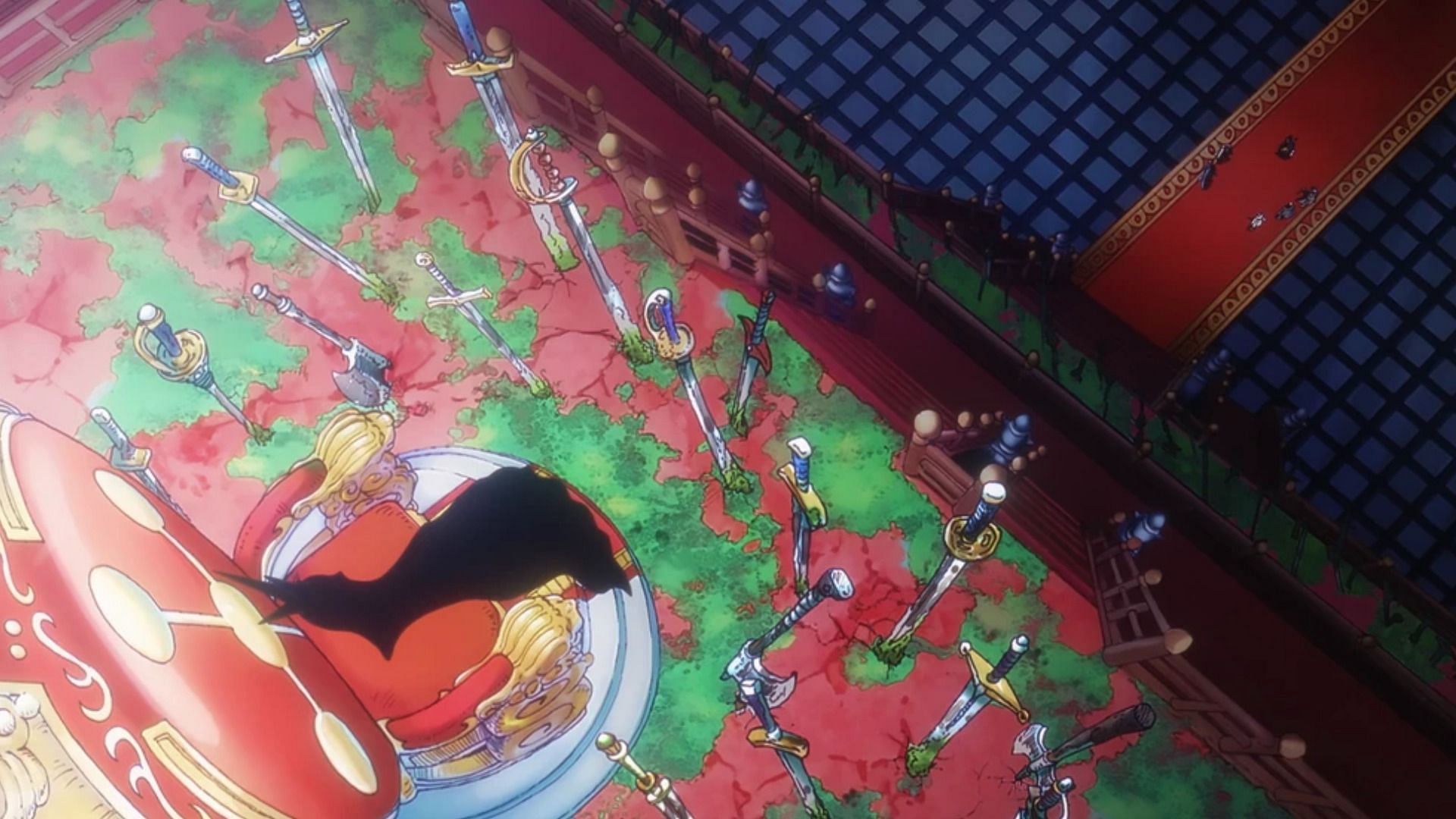 The World Government may have manipulated King Harald in One Piece (Image via Toei Animation)